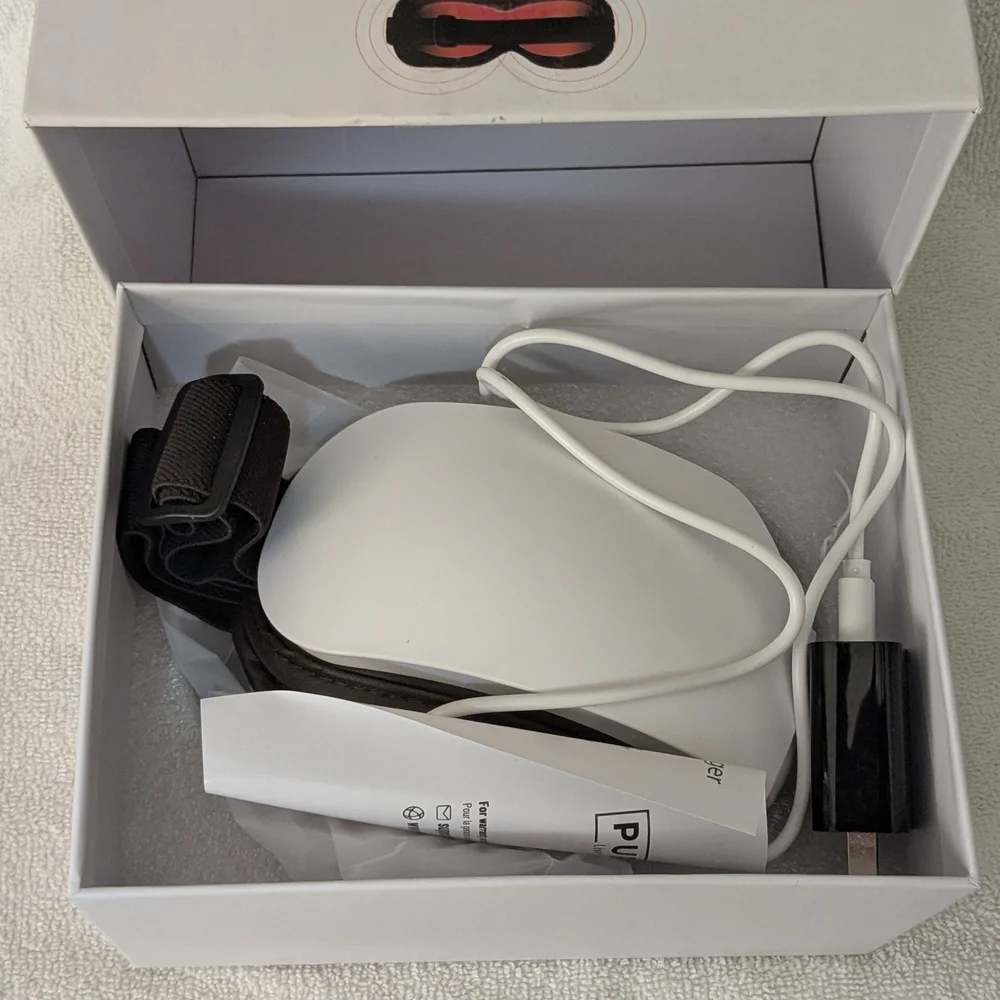 Bluetooth Electric Eye Massager - White